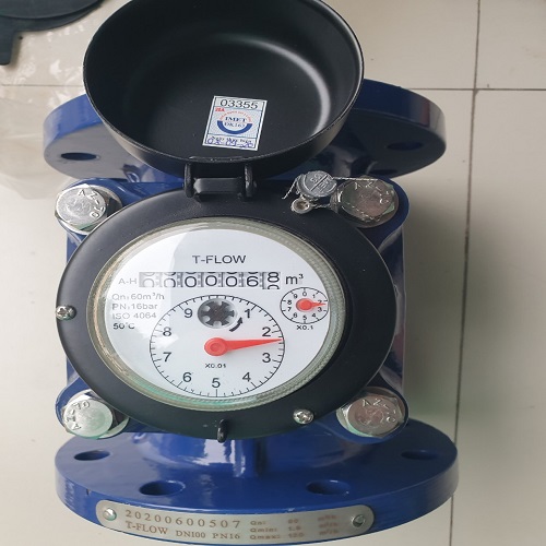 Đồng hồ nước thải T-Flow DN100 Qn=60m3/h. Class A