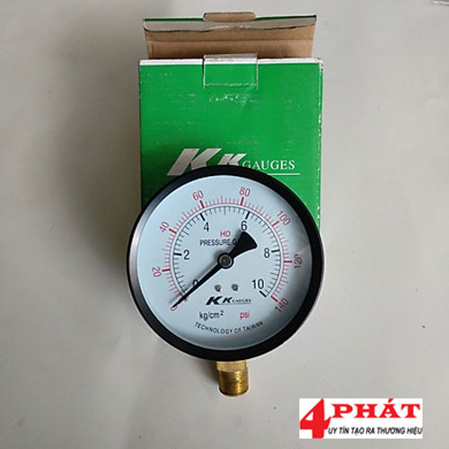 dong-ho-ap-suat-kk-gauge-10bar-mat-150mm